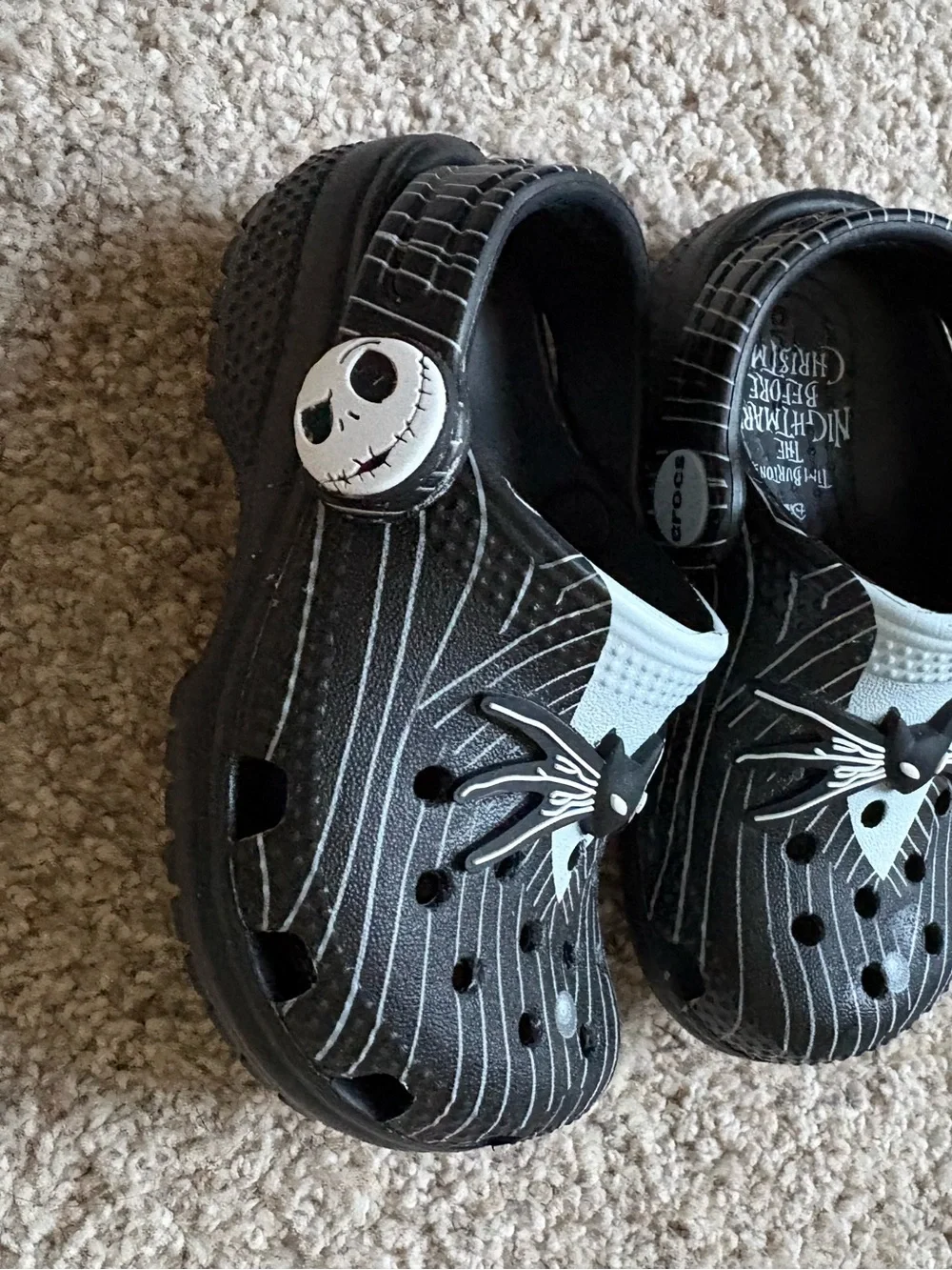 NEW Crocs Toddlers' Nightmare Before Christmas Classic Clog C6